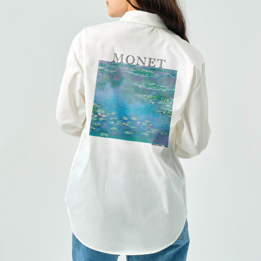 MUGEN ARTのモネ　睡蓮　Claude Monet / Water Lilies ワークシャツ