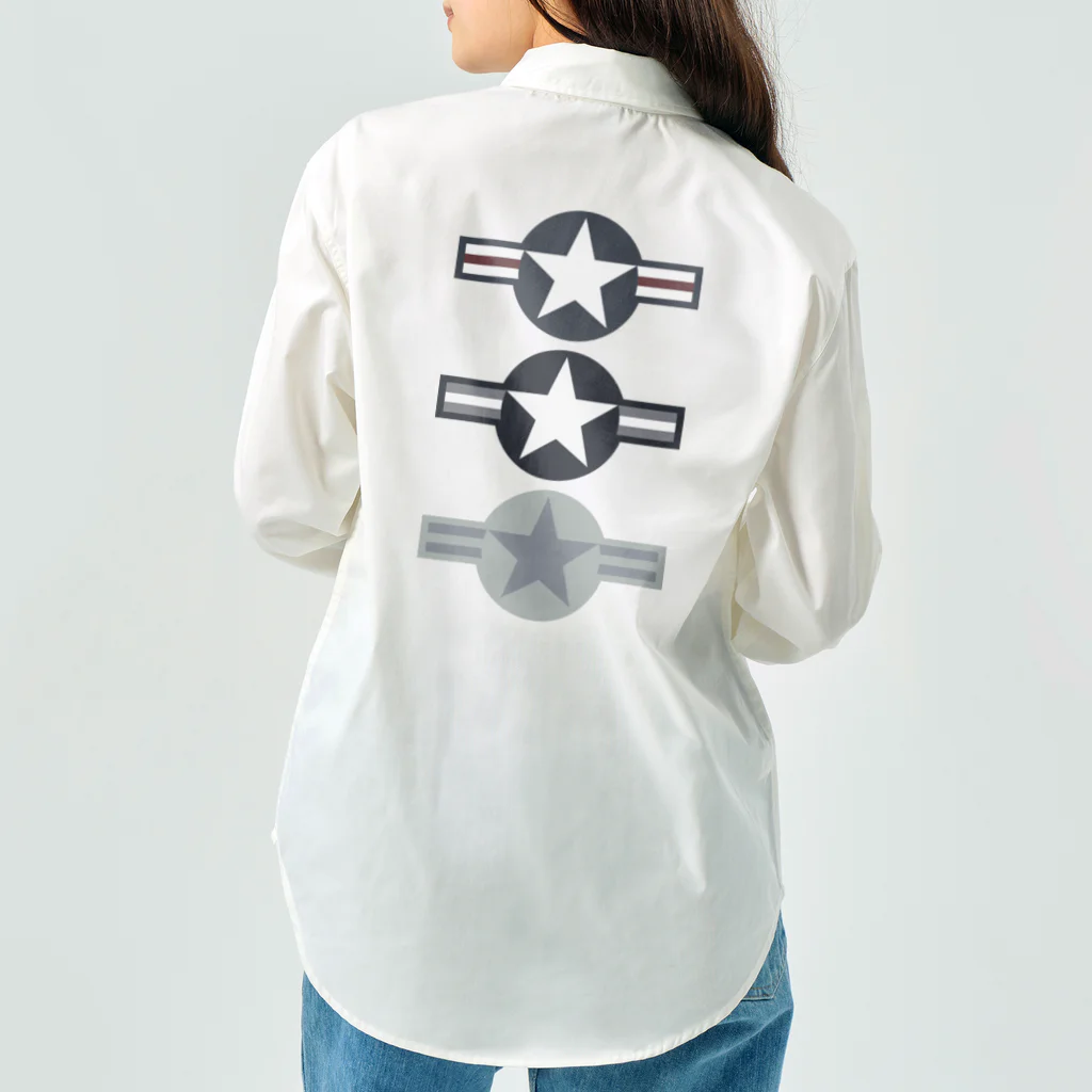 Y.T.S.D.F.Design　自衛隊関連デザインの米軍航空機識別マーク Work Shirt
