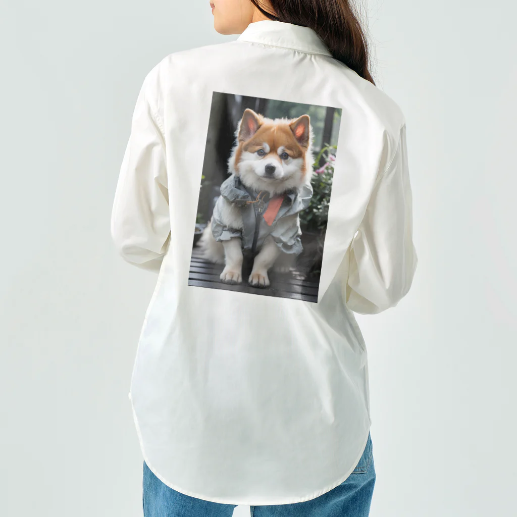 TATAKUKUのおしゃれな犬 Work Shirt