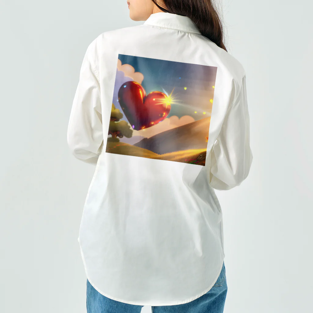 takuの穏やかな宝物のハートの幻想 Work Shirt