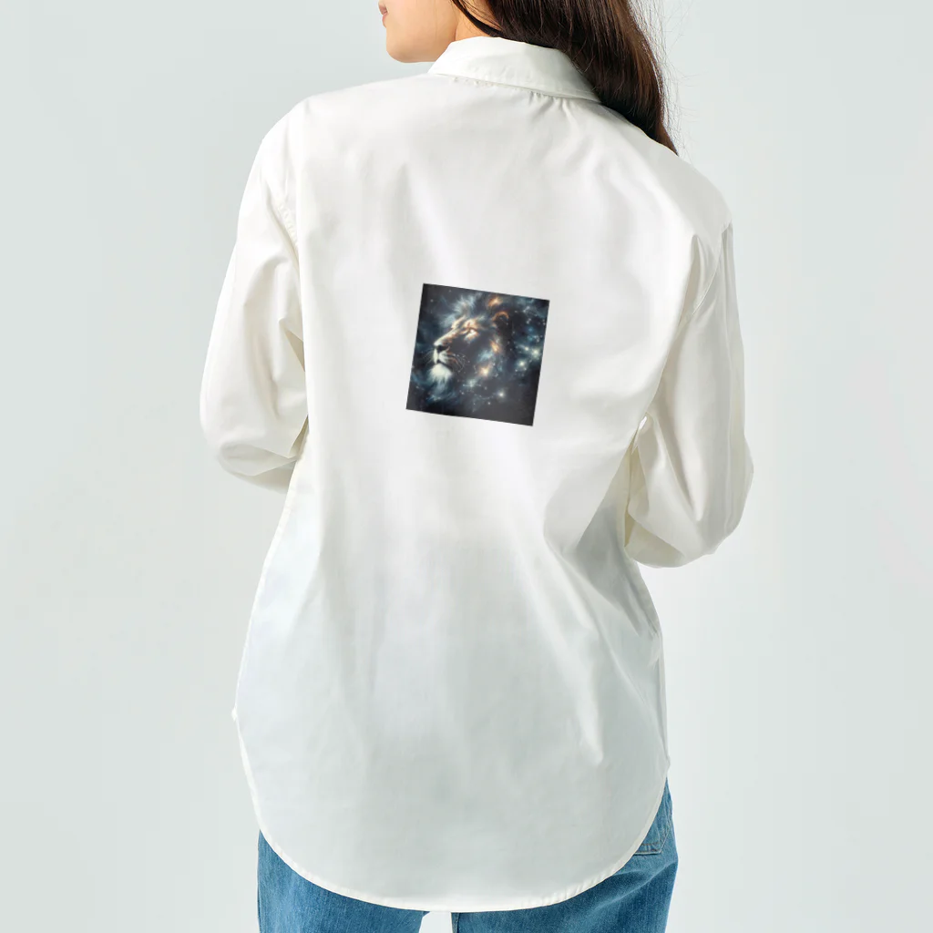 shop_cosmoの星屑のライオン Work Shirt