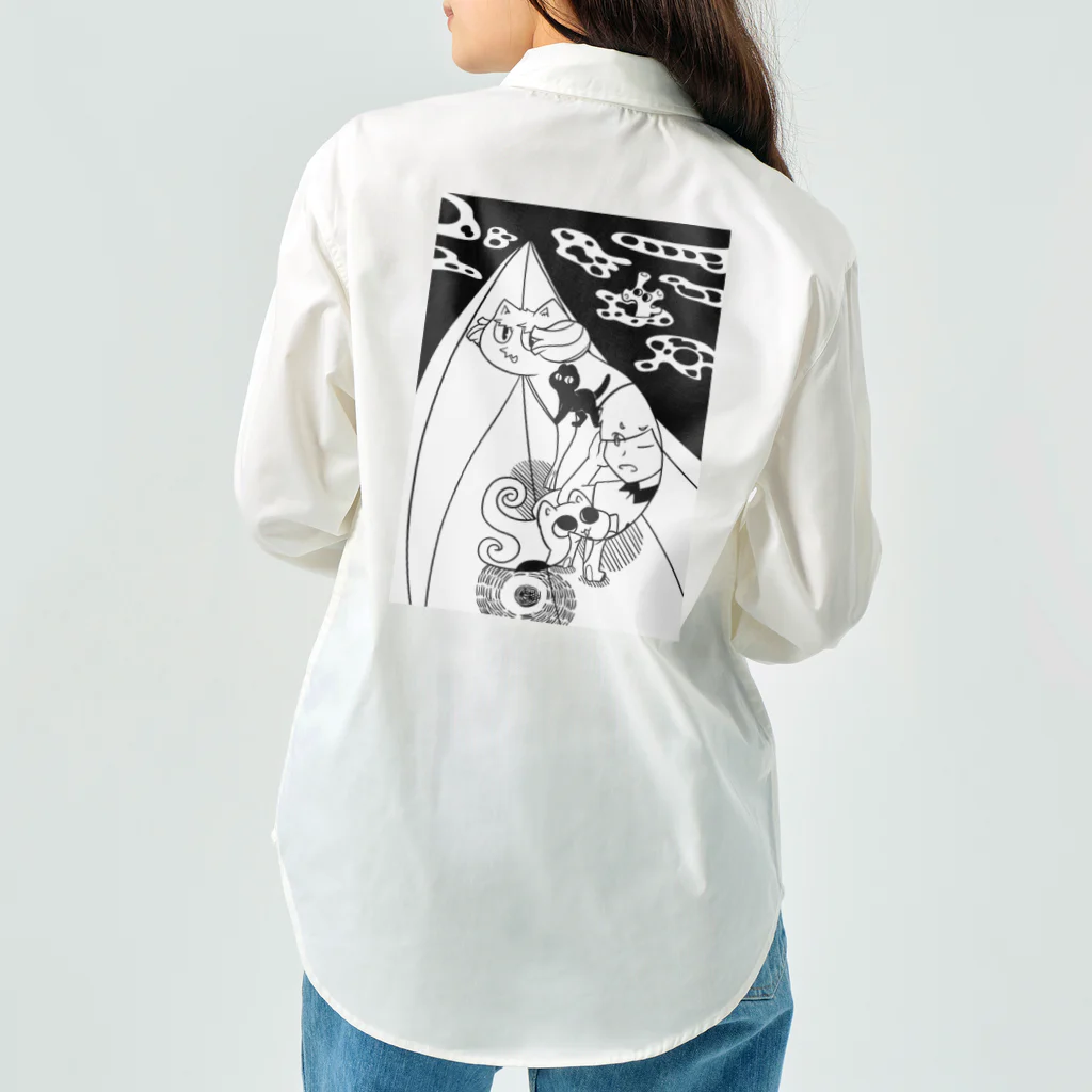 Animaru639のThe and of Cats-004 Work Shirt