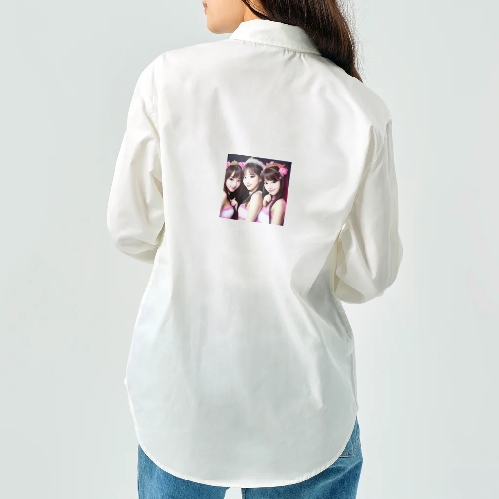 KSK SHOPの美少女アイドルグループ Work Shirt