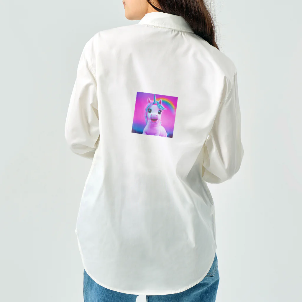 unicorn_dreamsのわたしミライから来たユニ Work Shirt