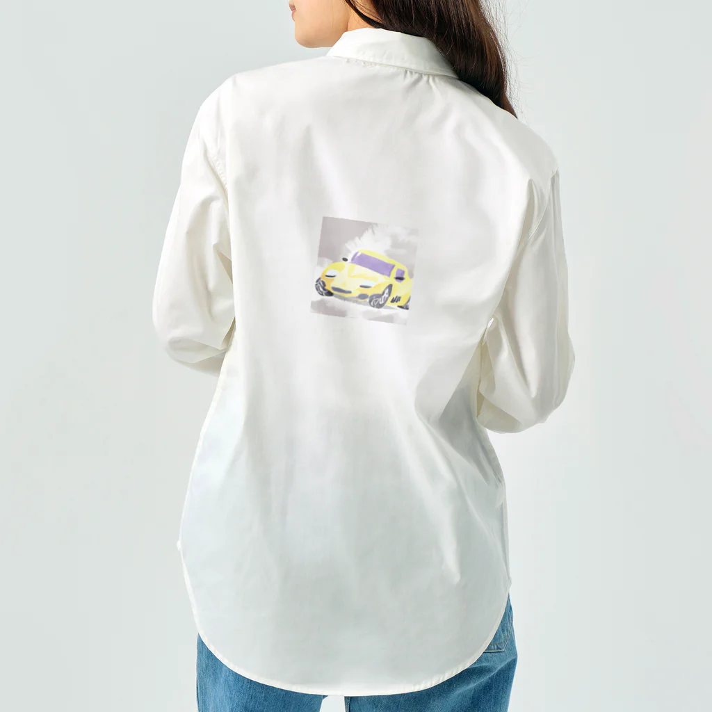 katapiiiの人気！水彩画風スポーツカー Work Shirt