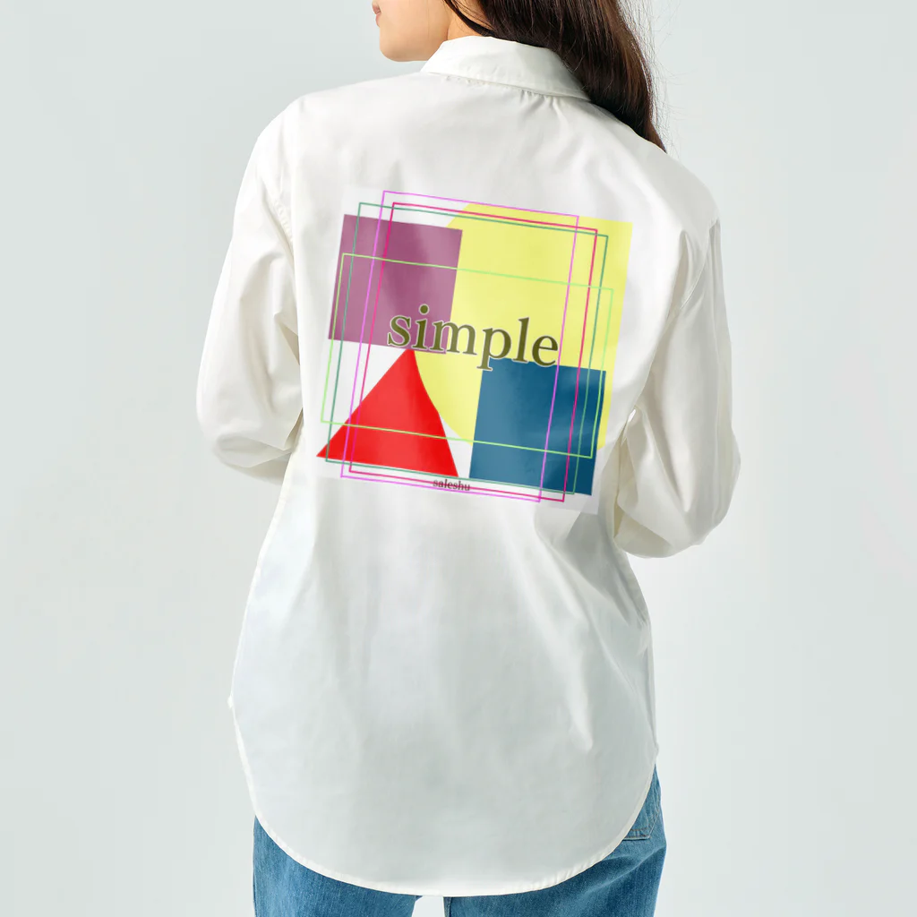 saleshuのsimple6 ワークシャツ