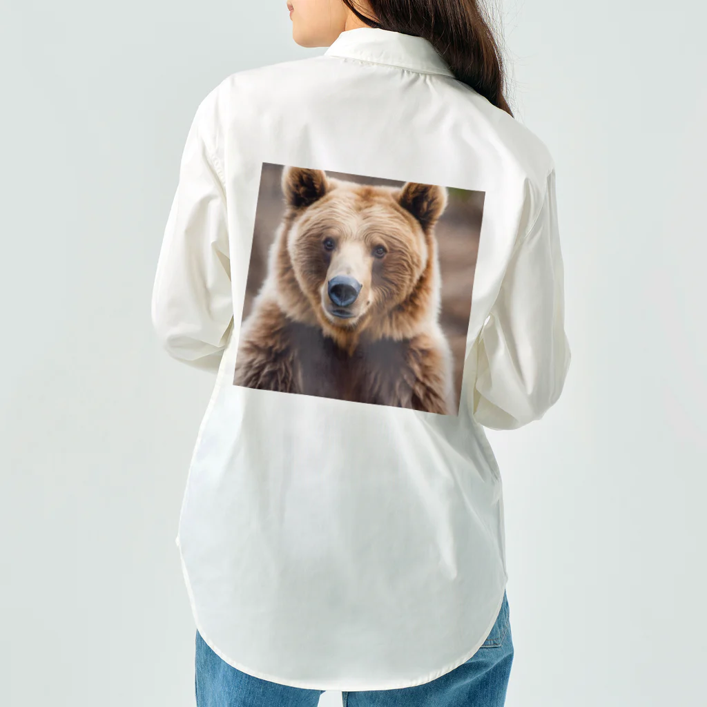 Parksのリアル熊くん ワークシャツ