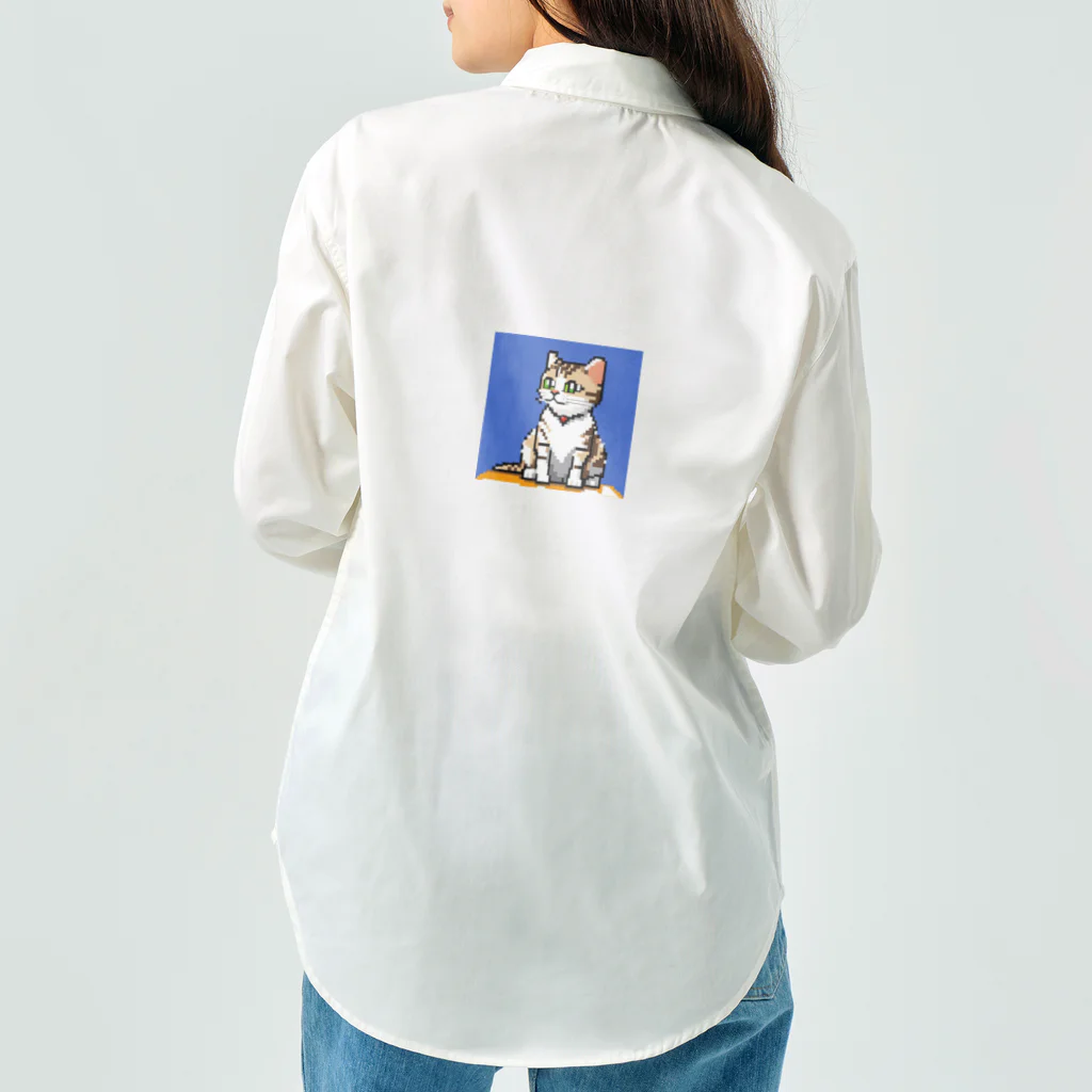 koba777のドット絵アメリカンショートヘア Work Shirt