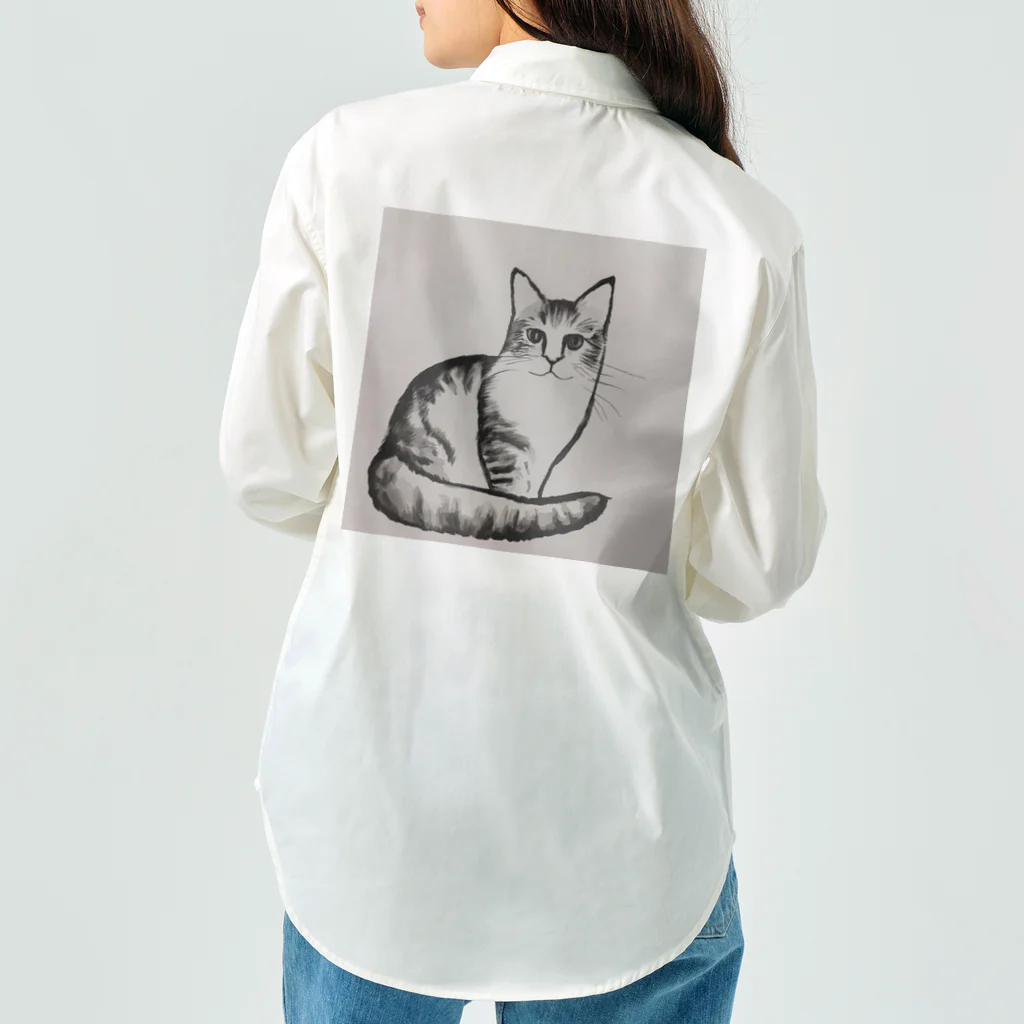 discwの猫ちゃん Work Shirt