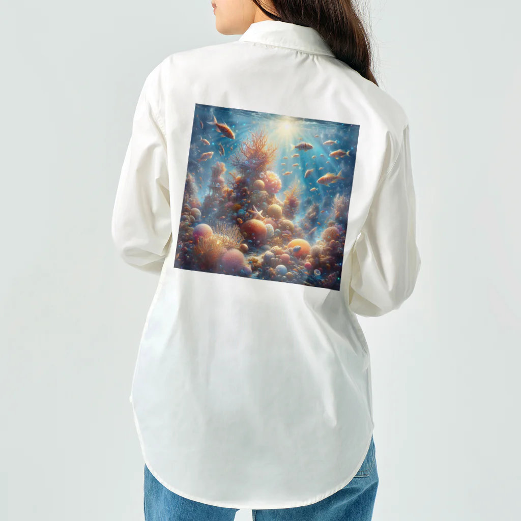 Gu--mimiの*Gu~mimi*珊瑚の世界 Work Shirt