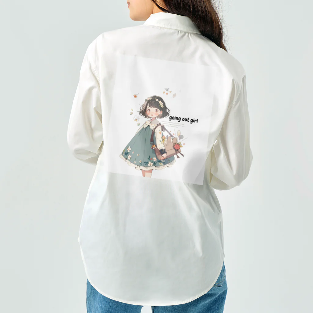 piyotanpiのgoing out girl Work Shirt