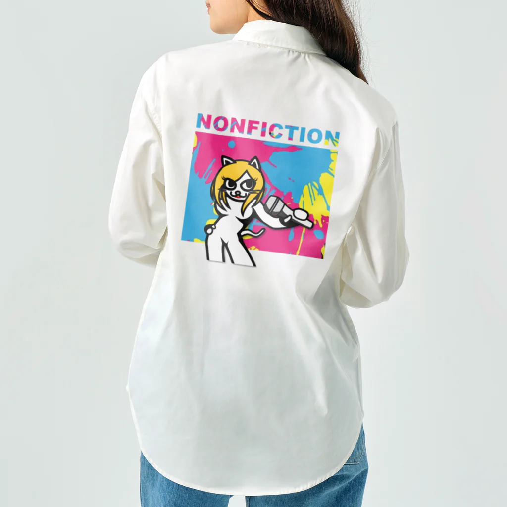 猫キャラになったよ『シンガーのん』のNONFICTIONの『シンガーのん』 Work Shirt