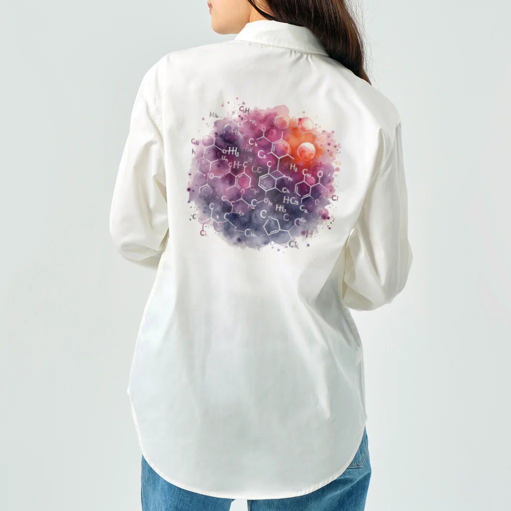 science closet（科学×ファッション）の惑星の化学反応式 ワークシャツ