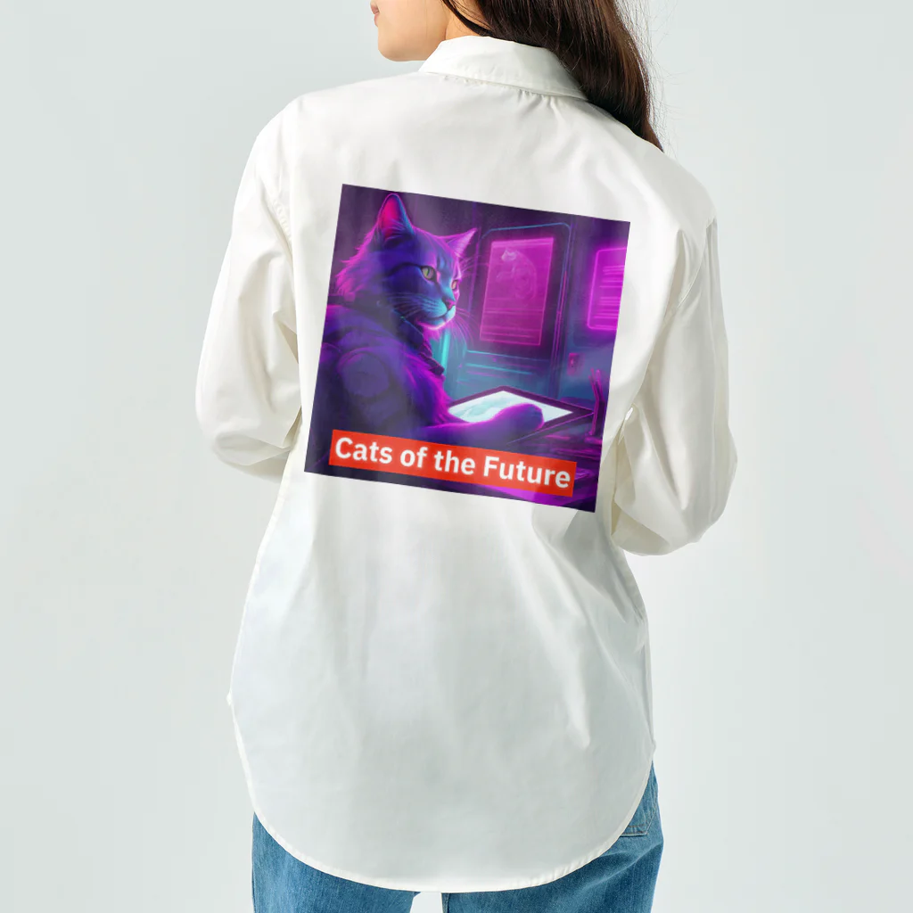 THE NOBLE LIGHTのCats of the Future Work Shirt