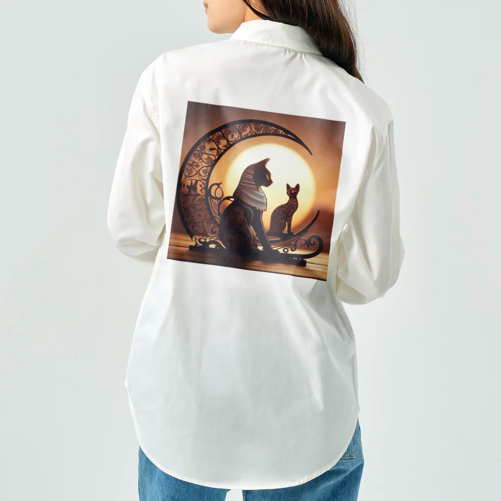 🐈‍⬛ MR.DROP🐈‍⬛ の猫の神様　 ワークシャツ