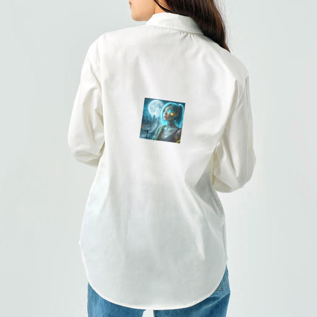 Schiele_sarieriのサイバーパンク ワークシャツ