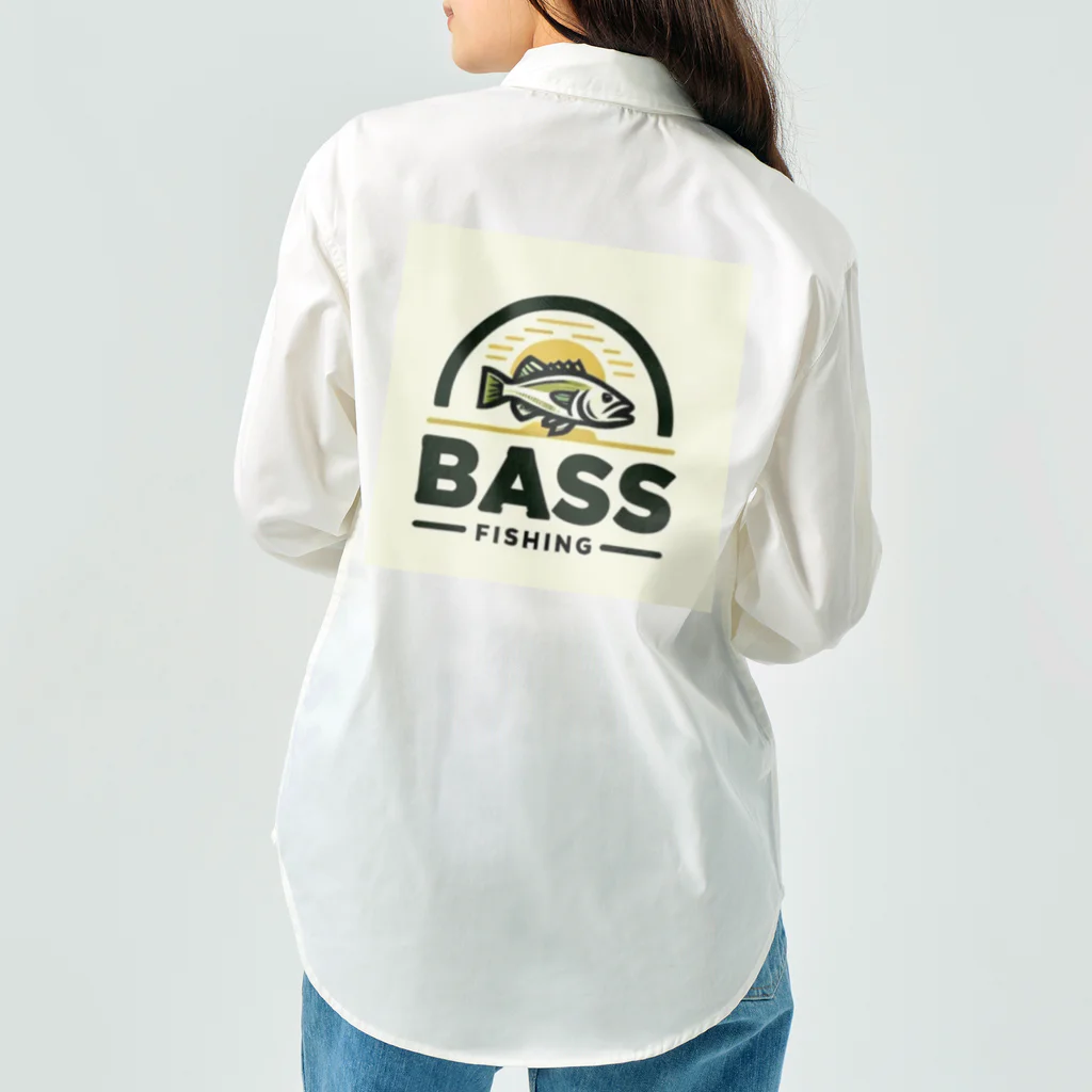 bassblocksのクラシカルバスロゴ Work Shirt