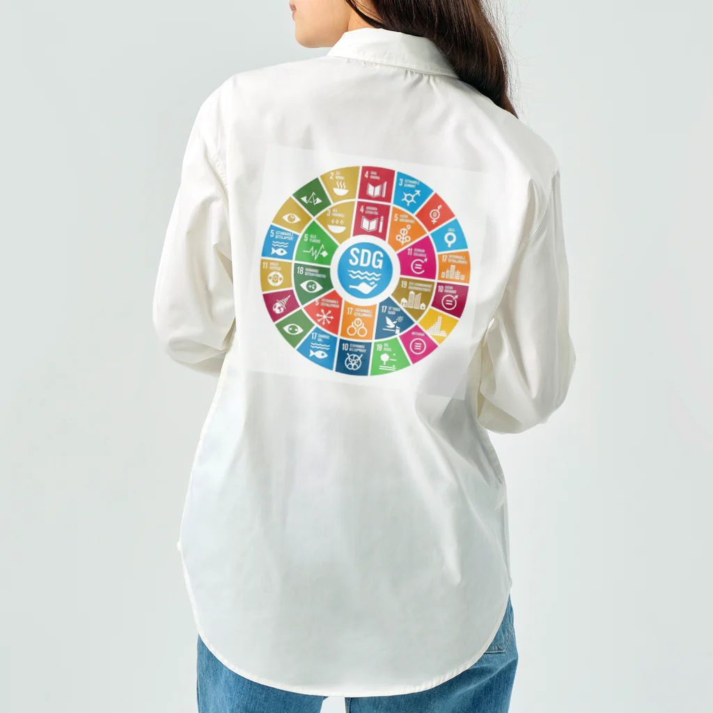 happiness_shopのSDGs（持続可能な開発目標） ワークシャツ