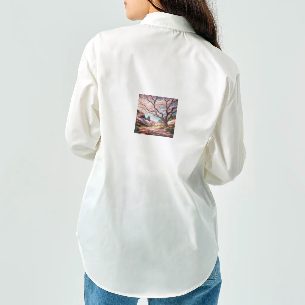 bobokeの桜 Work Shirt