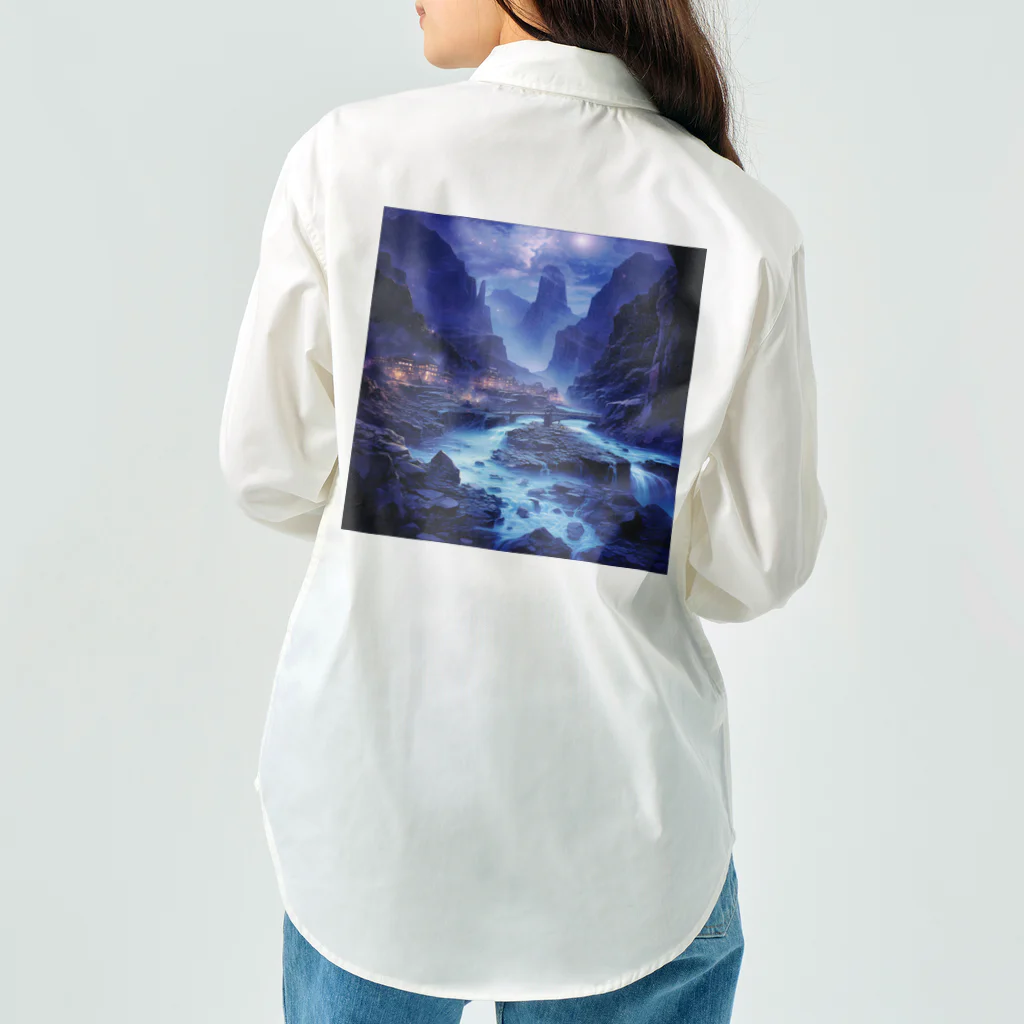 AQUAMETAVERSEの夜景　なでしこ1478 Work Shirt