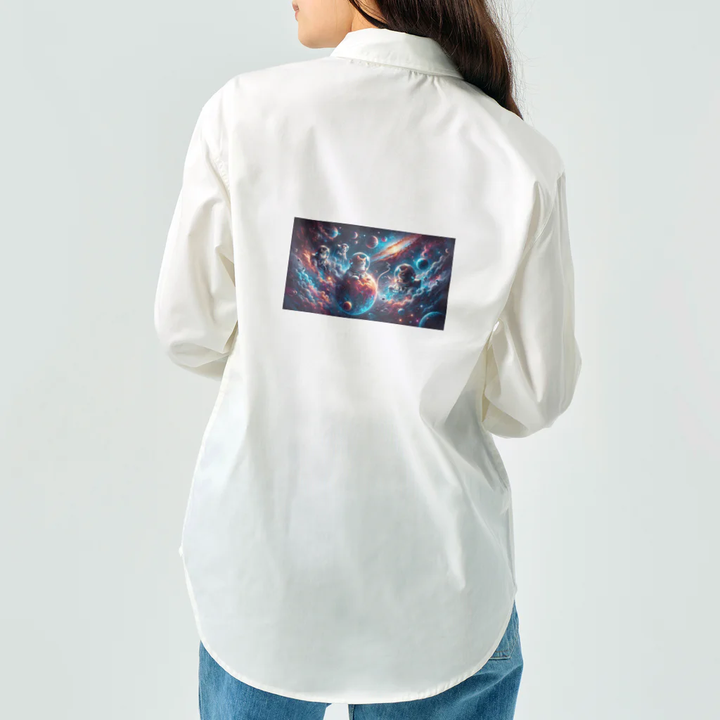 space catの宇宙猫飛行士2 Work Shirt