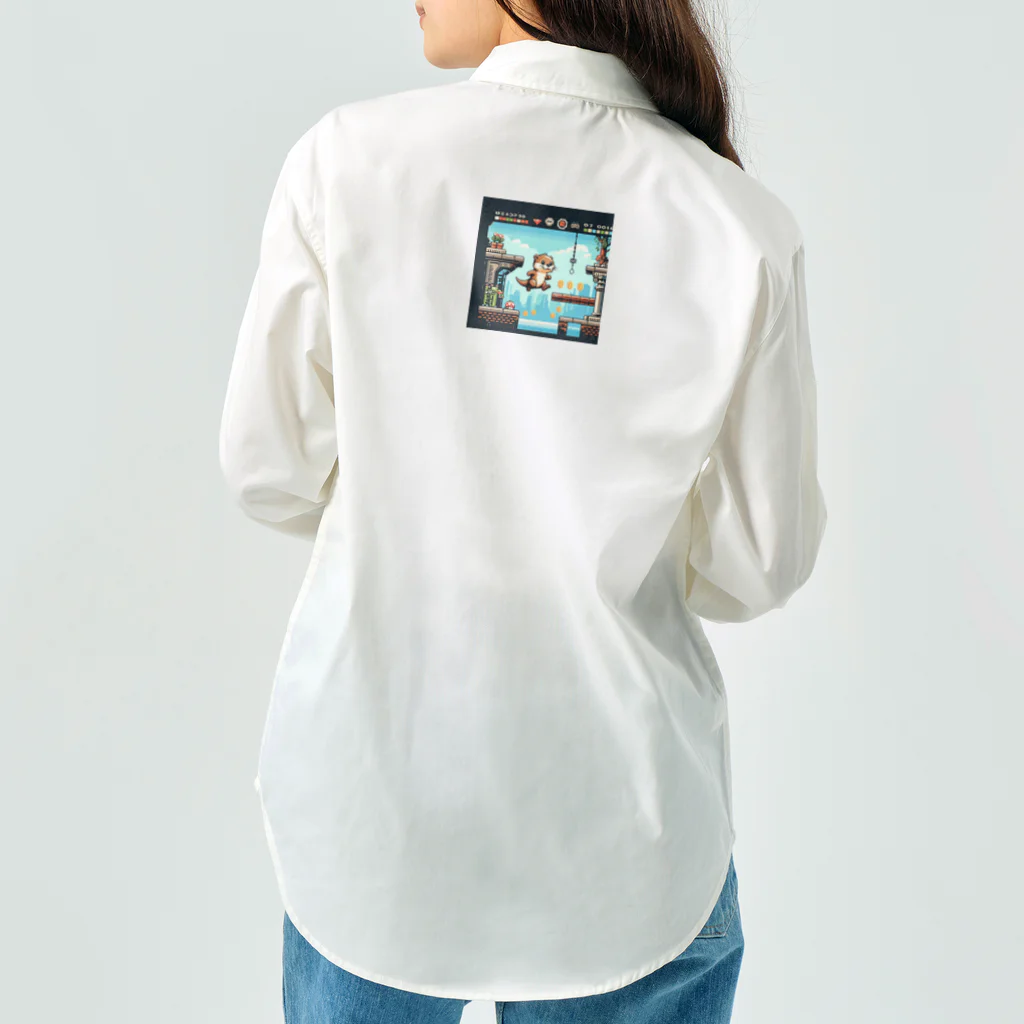 suke3kaku3のカワウソがゲームの世界に飛び込んだ！ Work Shirt