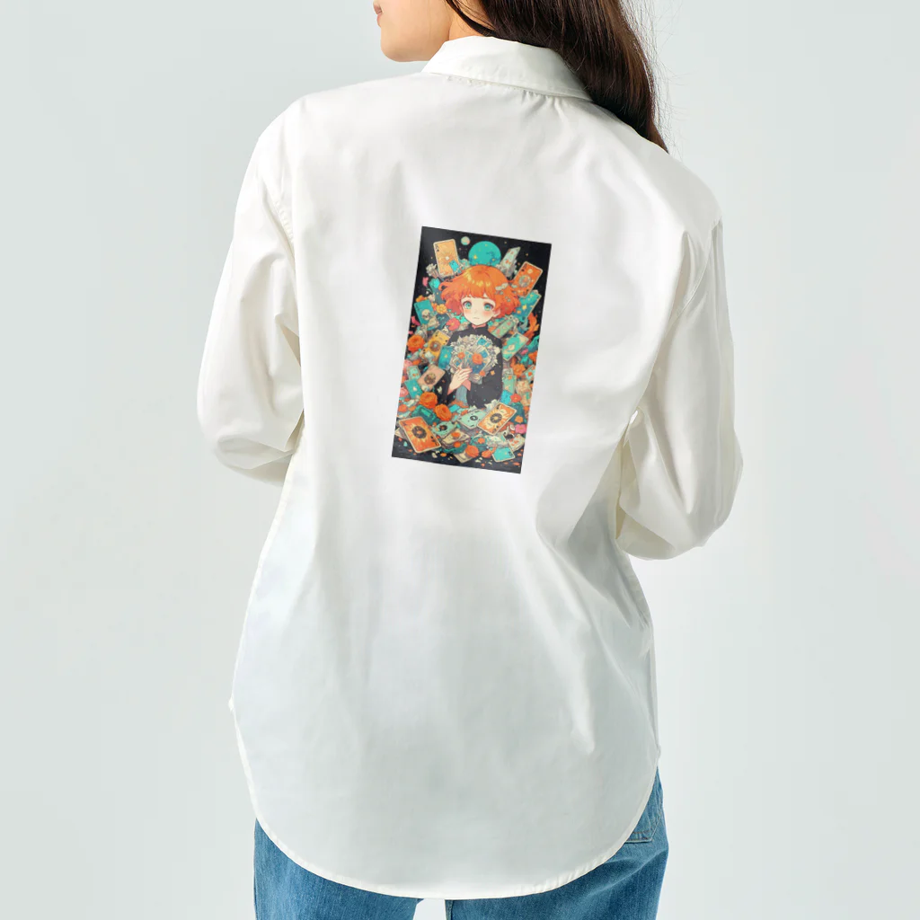 AQUAMETAVERSEのトランプ占いの少女 アメジスト 2846 Work Shirt