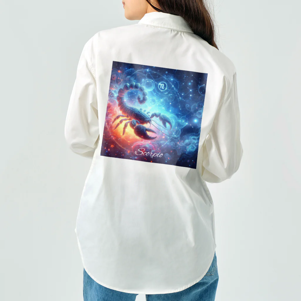 huwari-hanaakariの星のきらめき　蠍座イメージ Work Shirt