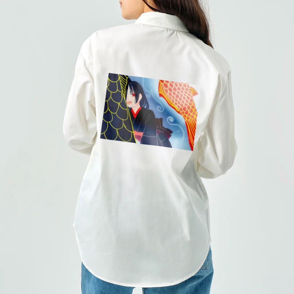 四足歩行と宙返りの鯉の滝登り2024 Work Shirt