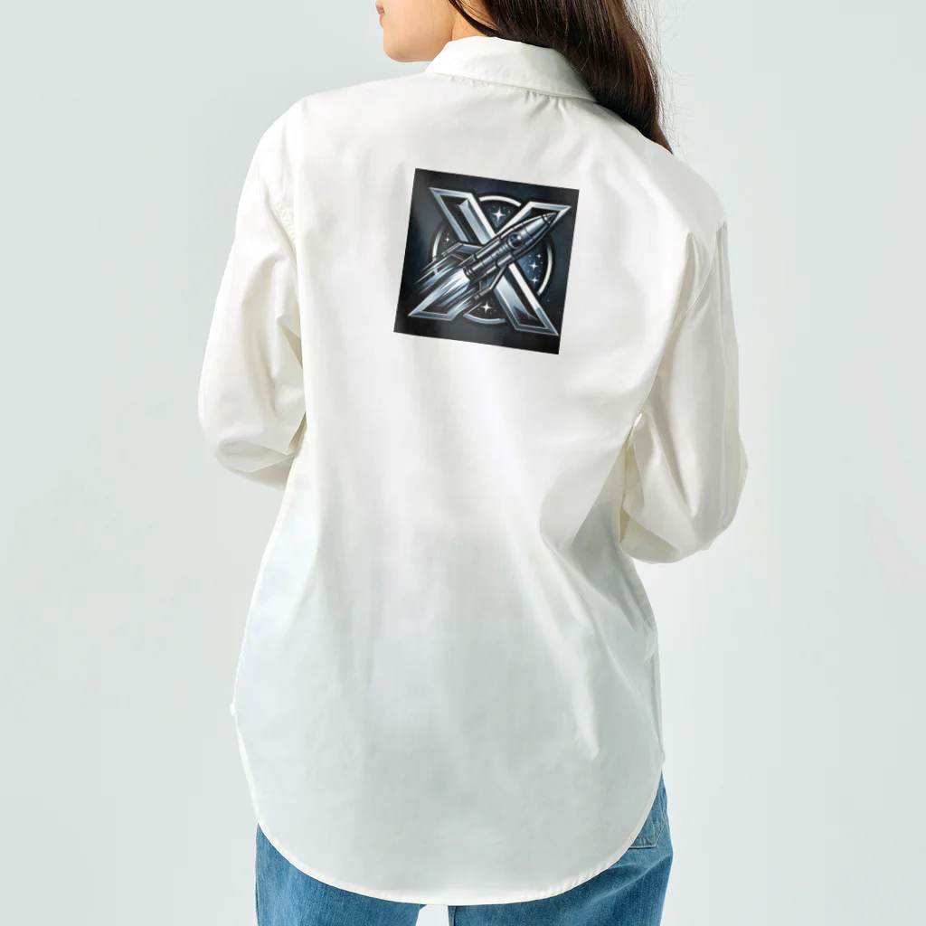 亀蘭タマムシのThe "X" when it comes to rockets. Work Shirt