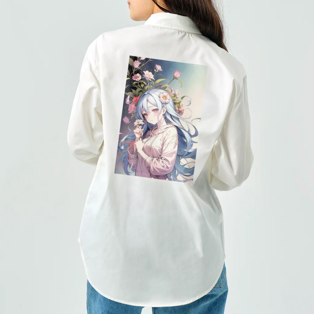 🐋うくはのお店の花と君7 Work Shirt