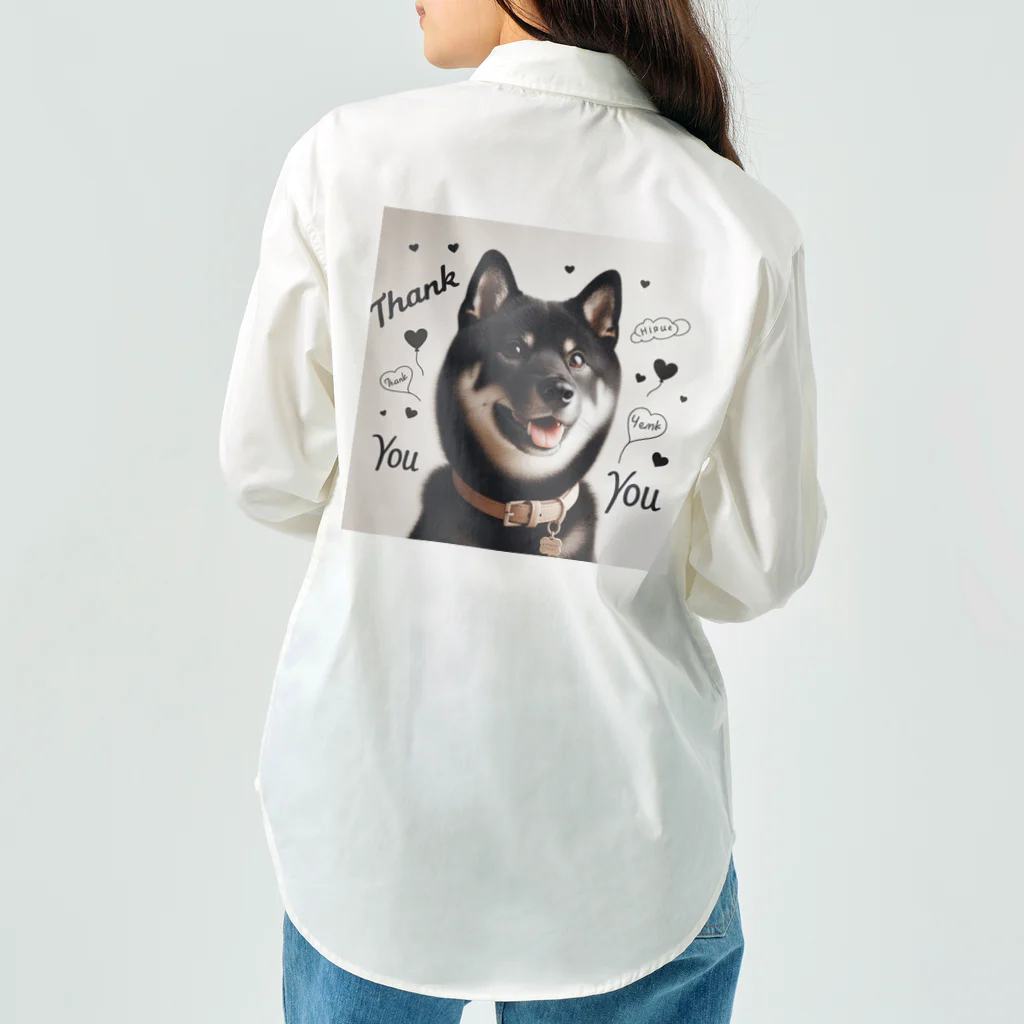 ANTARESの柴犬とありがとう Work Shirt