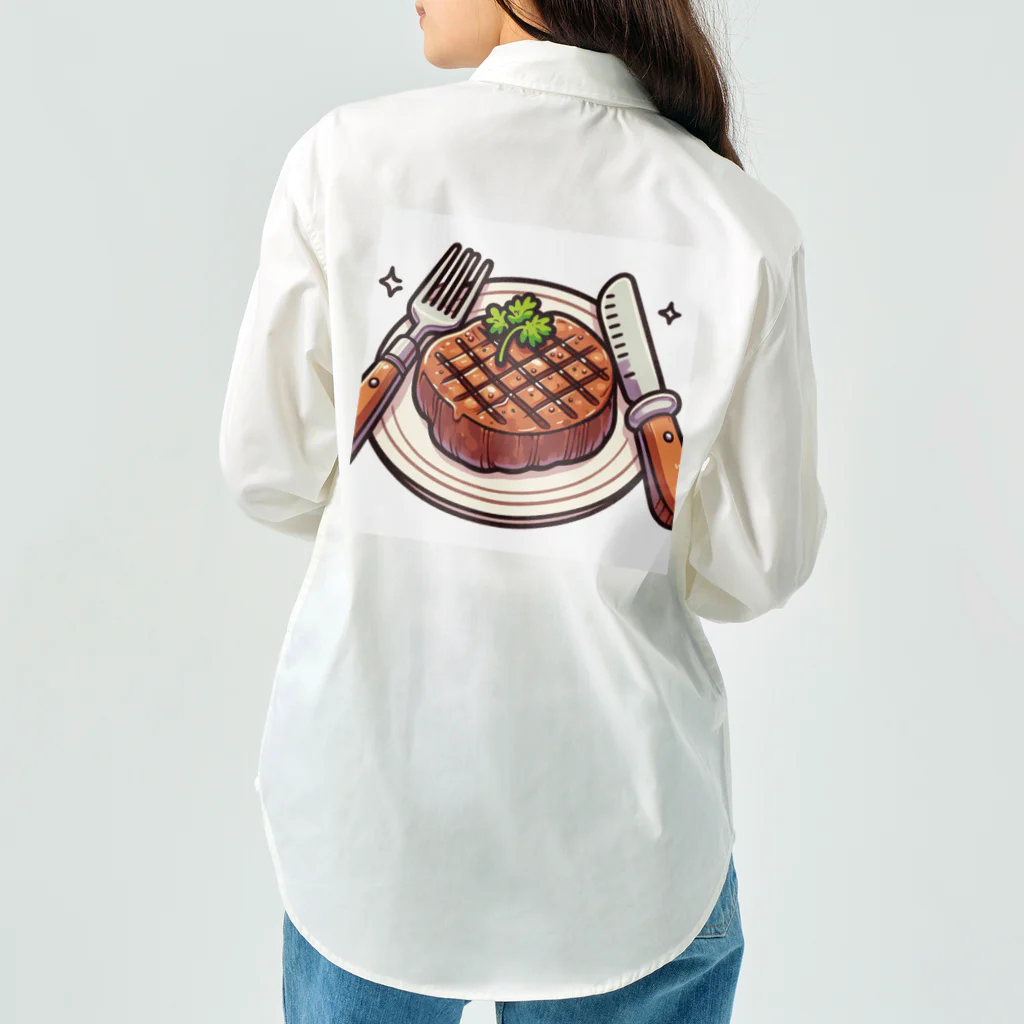 jojo-のステーキ ワークシャツ