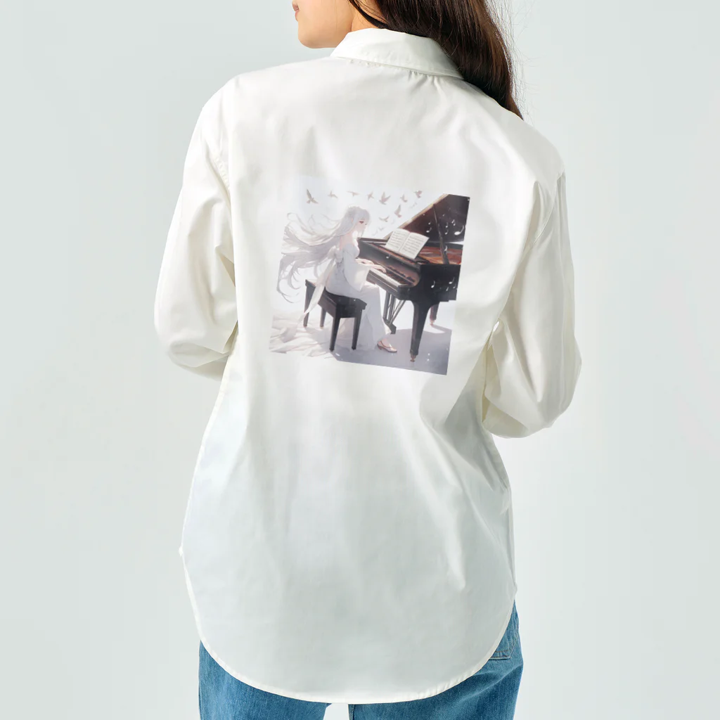 cocoa8877の夏のピアノ Work Shirt
