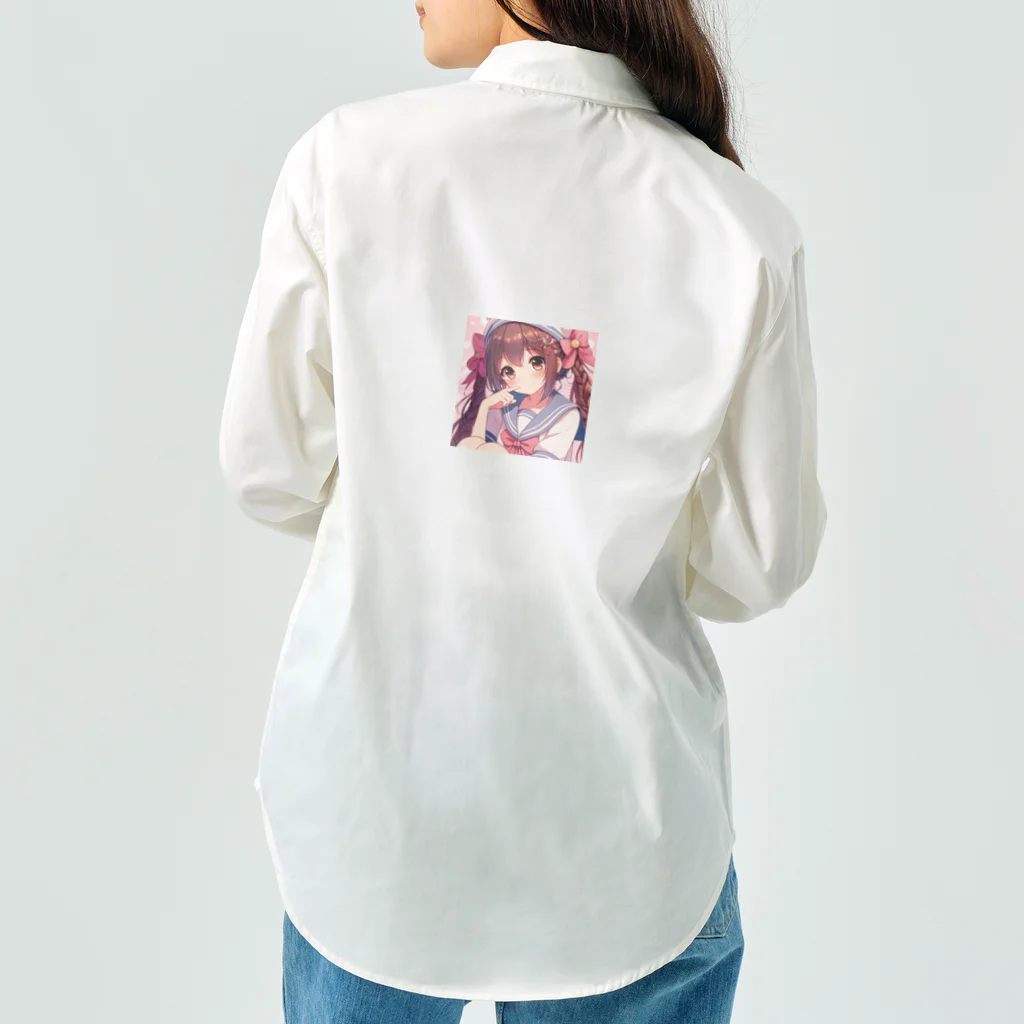 aaammmamのツインテール　おさげ　セーラー服　おんなのこ Work Shirt