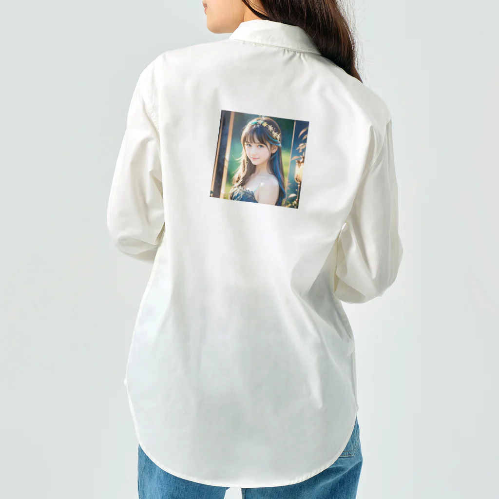 終わらない夢🌈の美しい少女✨ Work Shirt