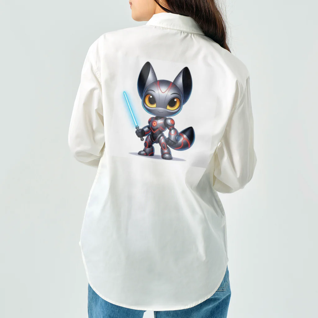 ゆうちゃんNFTいいねの耳長フェネックちゃんヒーローバージョン Work Shirt