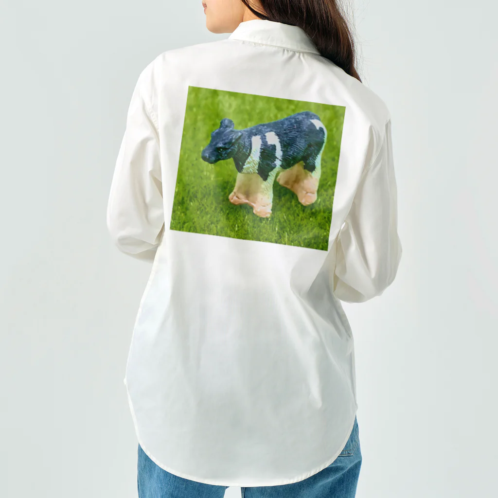 コナカマ通販SUZURI支店のCOW-2021 ワークシャツ