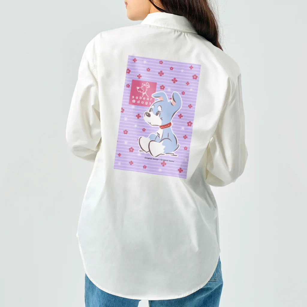 obosa_DENS/SABEAR_shop ＠SUZURIのおすわりマオちゃん_ウエア Work Shirt