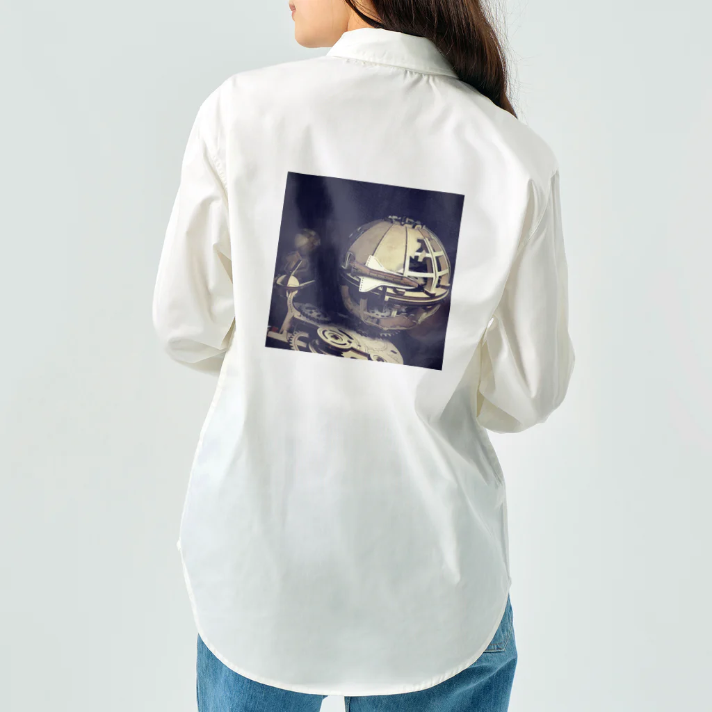 マイペースストアのメカニカルアース&パズルムーン Work Shirt