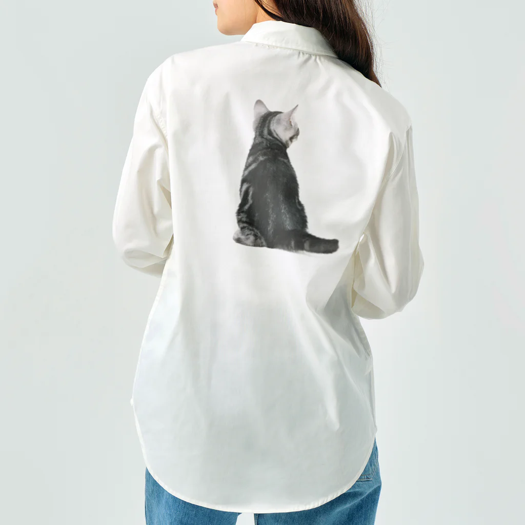 Rubbishの子猫の後ろ姿 Work Shirt