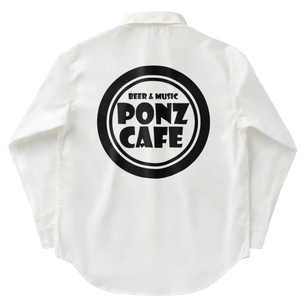 机上の万博のPONZ CAFE 透過 Work Shirt