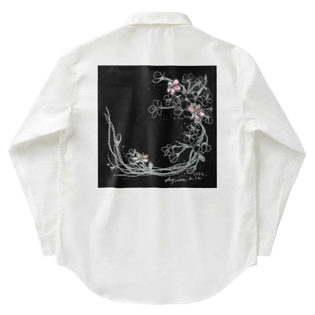 Maylyの流れる桜 Work Shirt