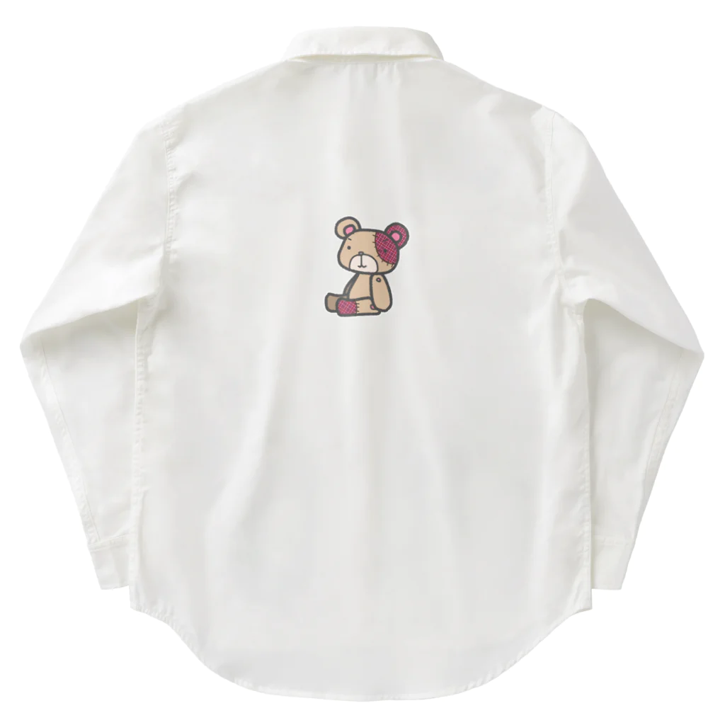 ゆるれあの「ぬ」ぬいぐるみ Work Shirt