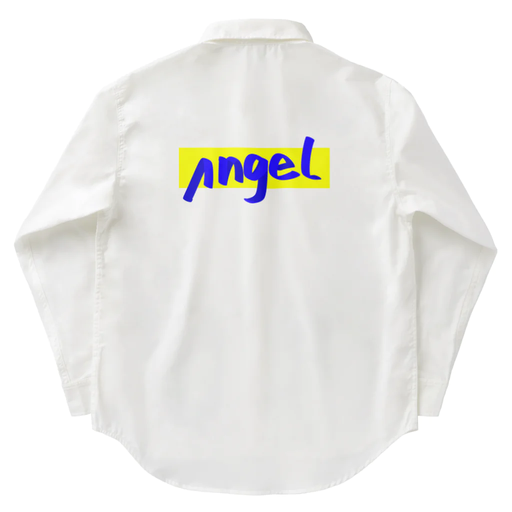 Suzupsy Underground Gallery のKUSO LOGO「ANGEL」 ワークシャツ