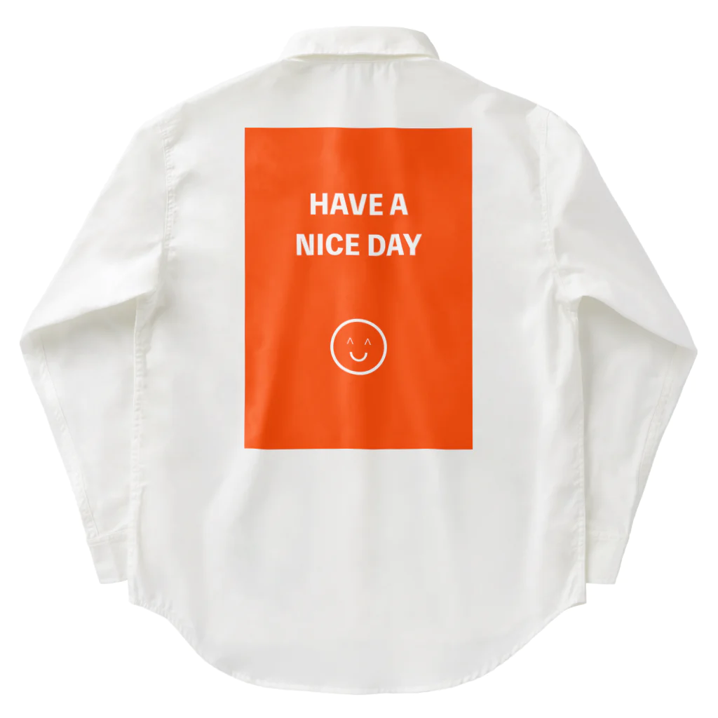 soul-soulのHAVE A NICE SMILEY Work Shirt