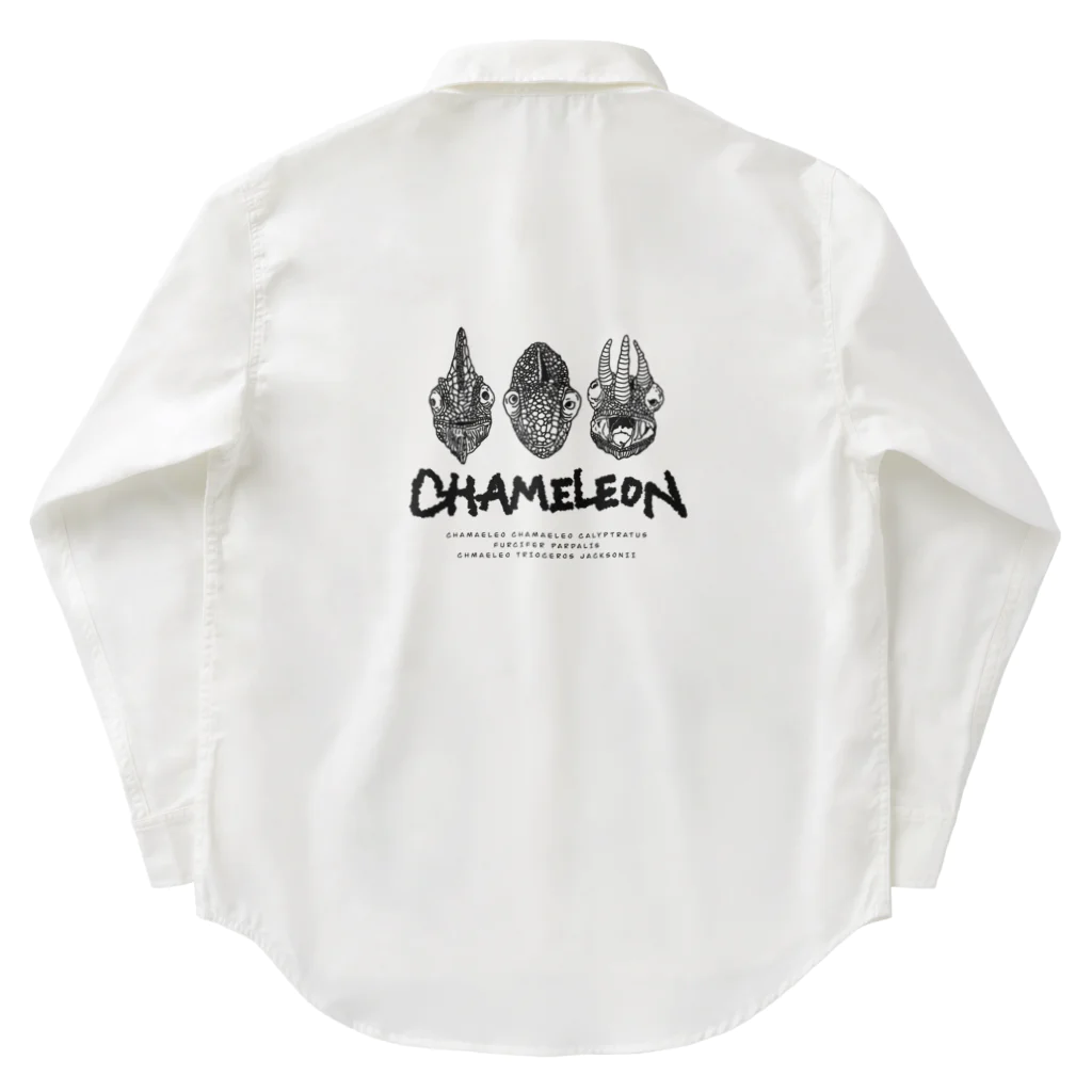 LEOLEOのtha chameleon ワークシャツ