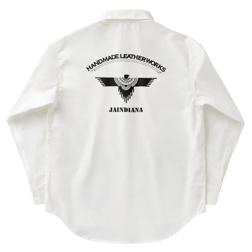 JAINDIANA merchandiseのJAINDIANAロゴアイテム Work Shirt