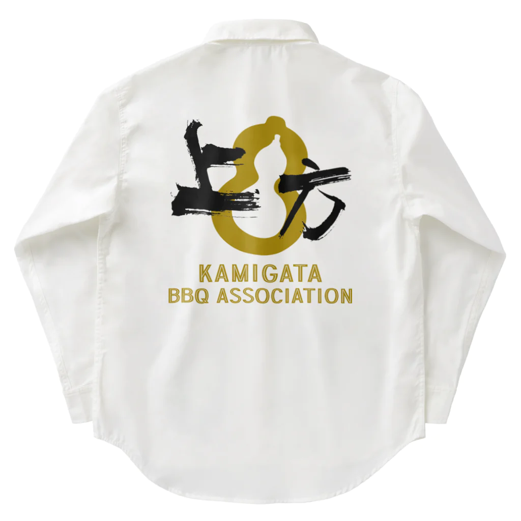 KAMIGATA BBQ associationの上方BBQ協会グッズ ワークシャツ