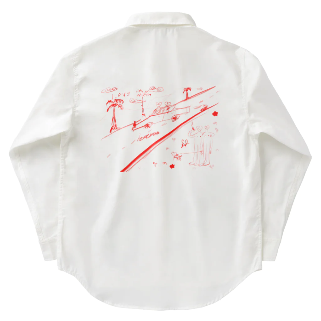 S2kun ハートくん SHOPのハートくんlife Work Shirt